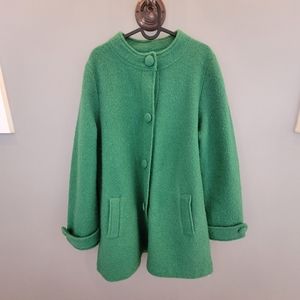 100% wool, Joe, green jacket, large